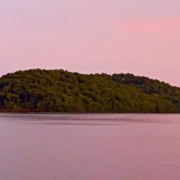 Sunset thin panoramic Lake Chatuge BenitaEsposito CRP