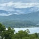 Panoramic mountain landscape of Lake Chatuge in Young Harris GA for a highly sensitive person (HSP) retreat focused on emotional healing.